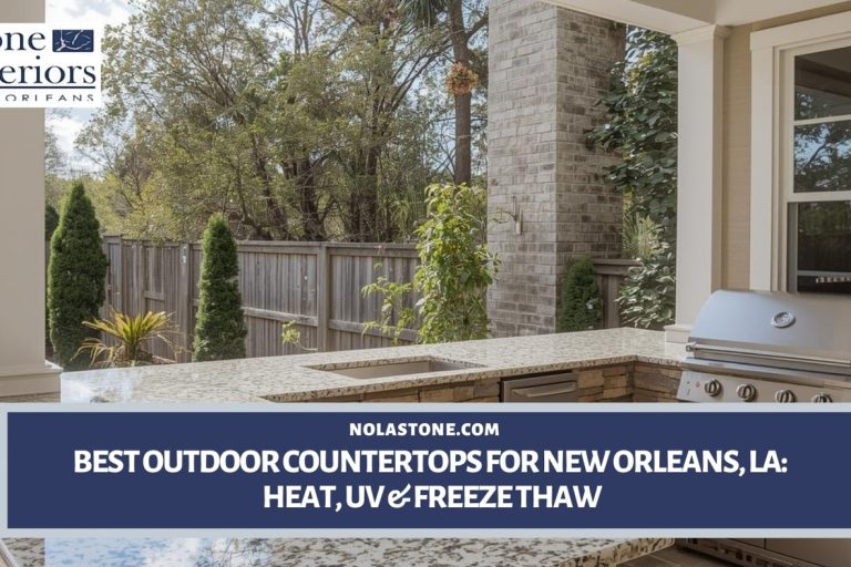 outdoor kitchen countertops