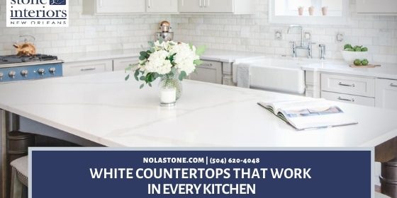 white countertops
