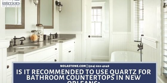 Quartz for bathroom countertops