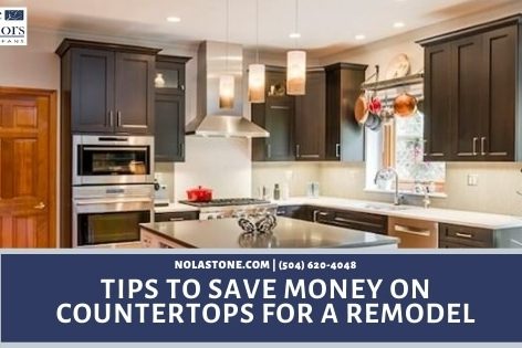 save money on countertops for a remodel