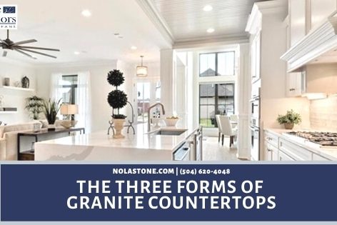 forms of granite countertops