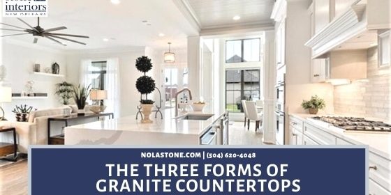 forms of granite countertops