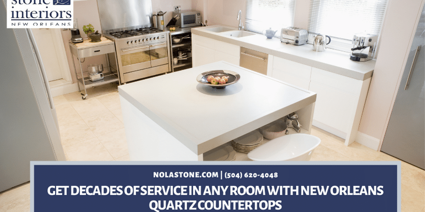 Get Decades of Service In Any Room With New Orleans Quartz Countertops