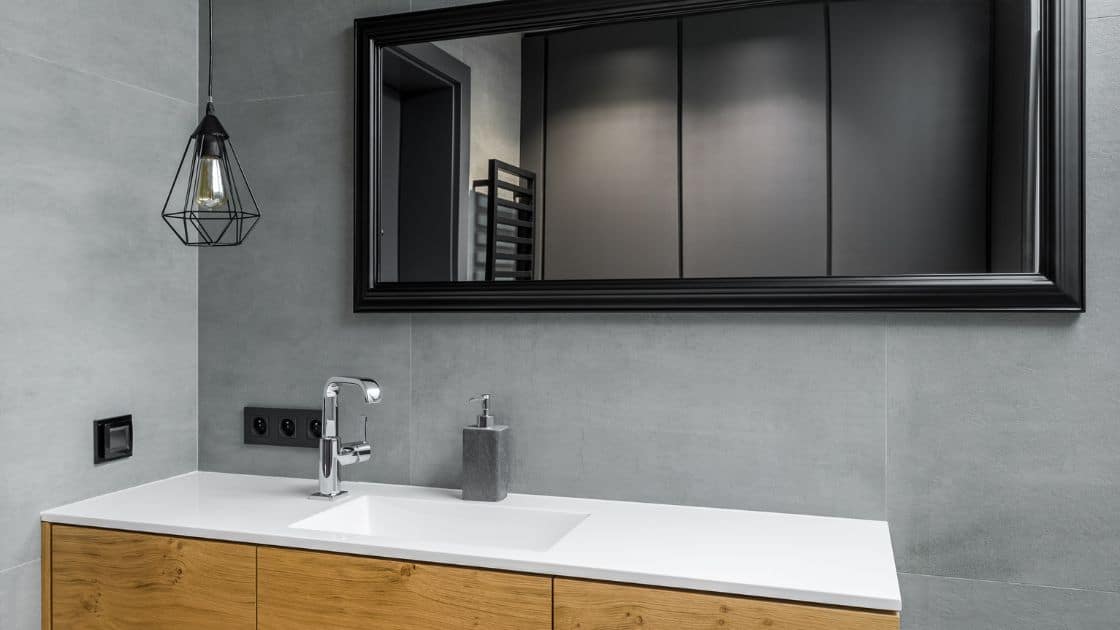 How to match bathroom countertops and floors