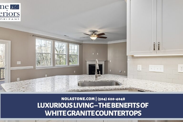 Luxurious Living – The Benefits of White Granite Countertops