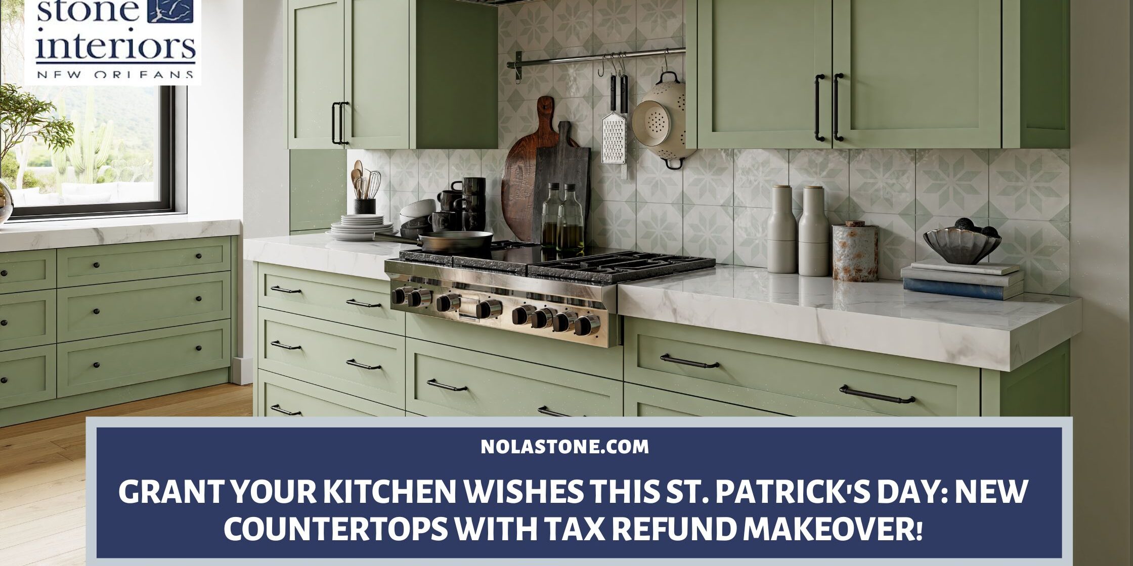 Grant Your Kitchen Wishes this St. Patrick&rsquo;s Day: New Countertops 
