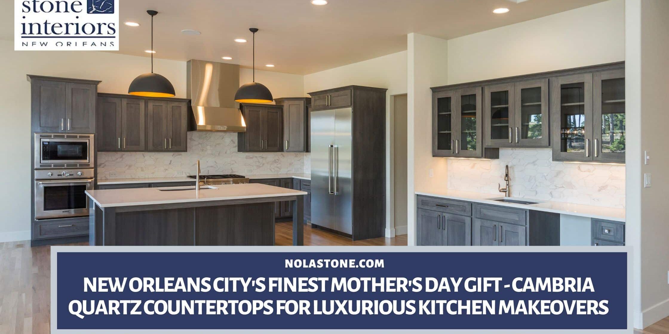 Cambria quartz countertops in New Orleans