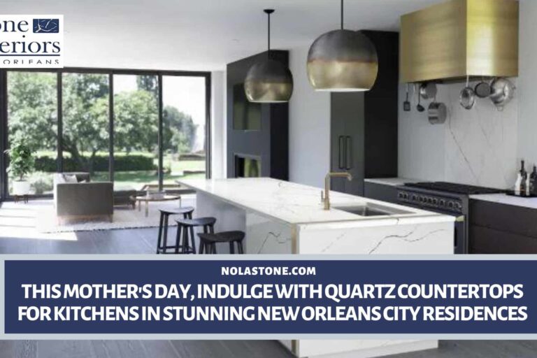 Quartz countertops for kitchens in New Orleans