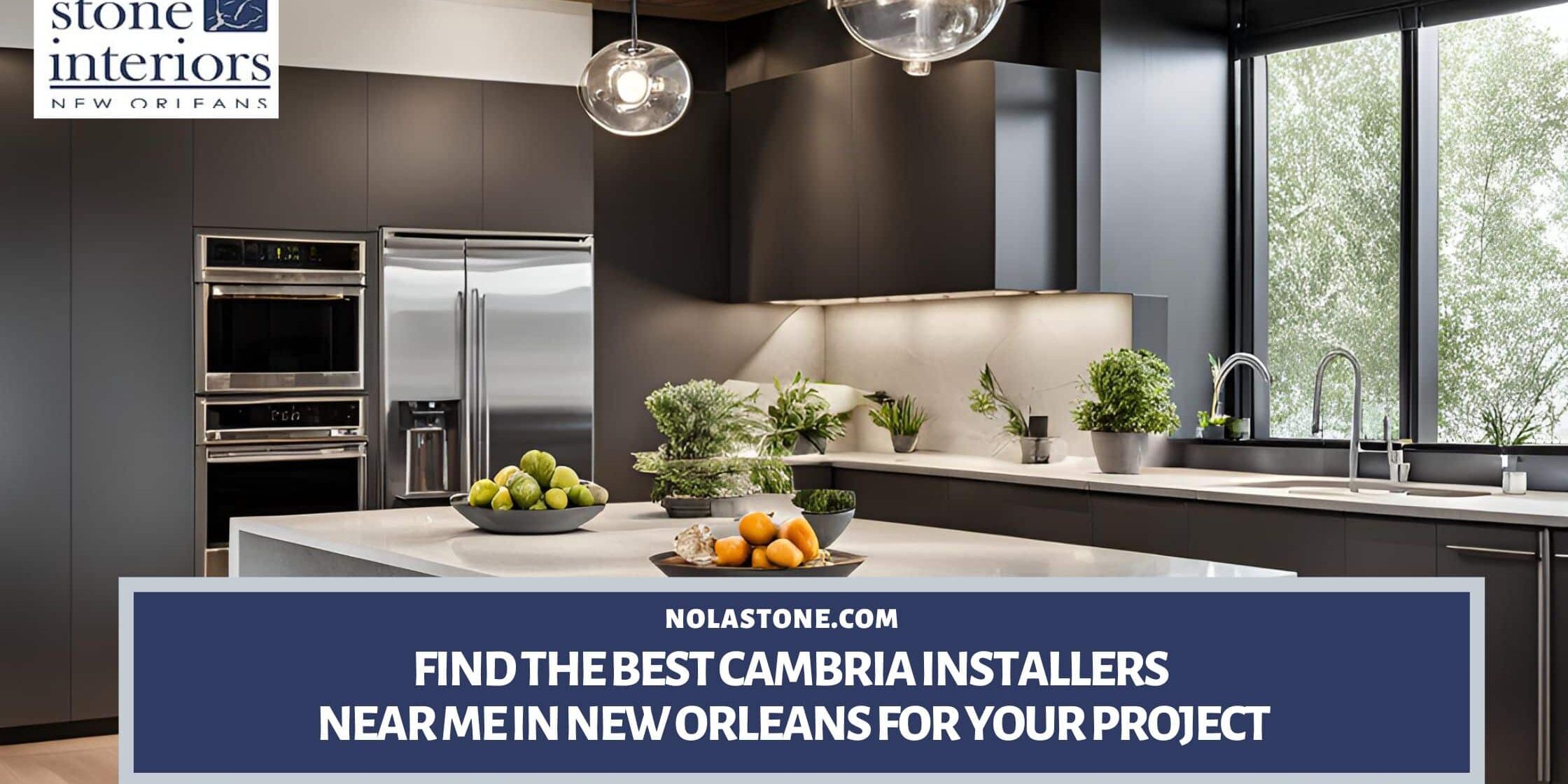 cambria installers near me in New Orleans