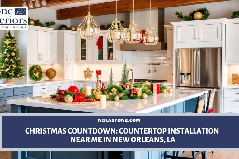 Countertop installation near me in New Orleans