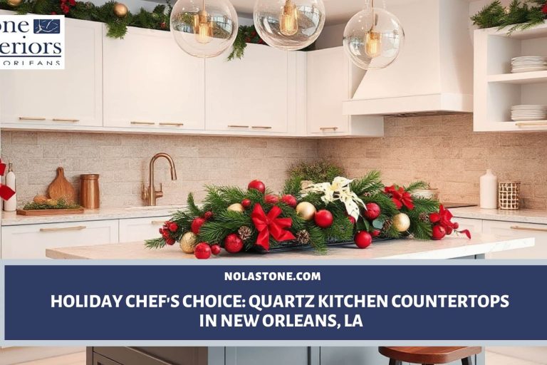 Quartz kitchen countertops in New Orleans