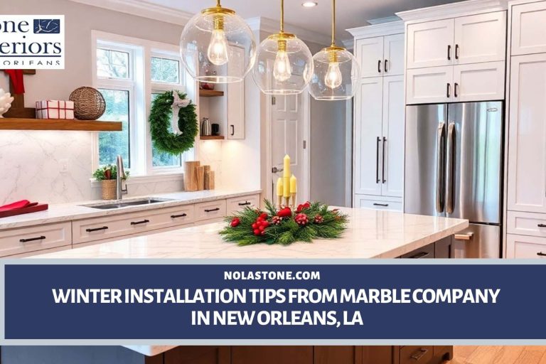 Marble company in New Orleans