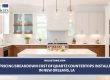 Cost of quartz countertops installed in New Orleans