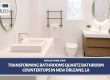 Quartz bathroom countertops