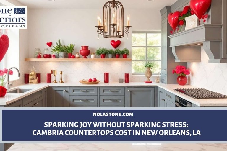 Cambria countertops cost in New Orleans
