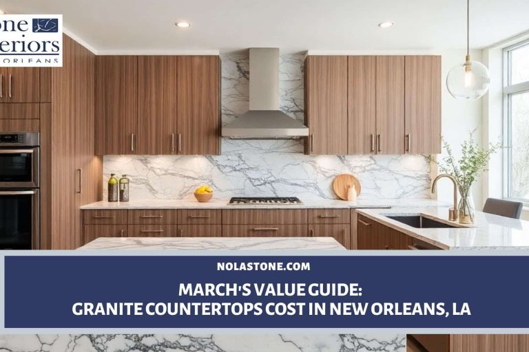 Granite countertops cost in New Orleans
