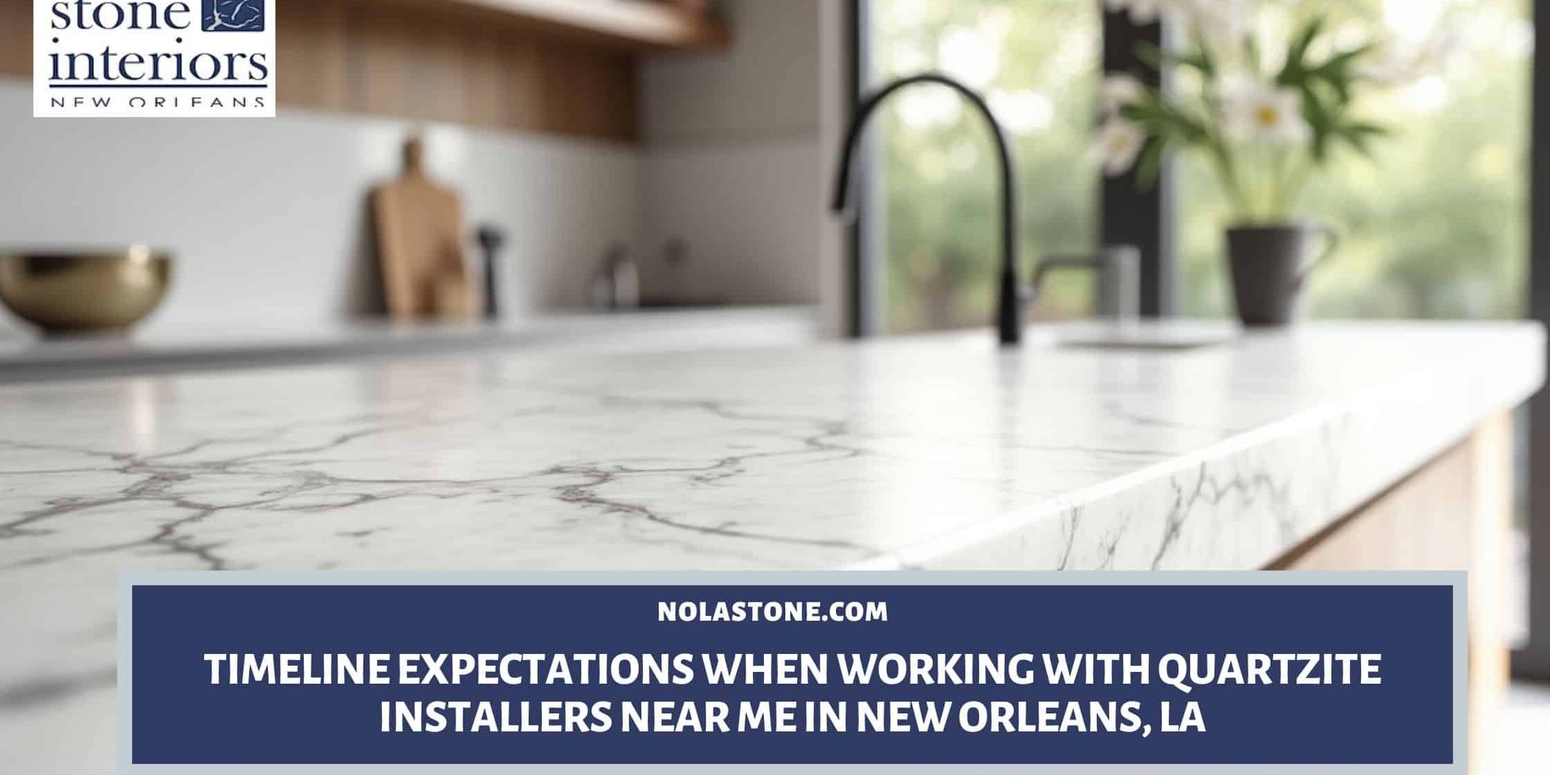 Timeline Expectations When Working with Quartzite Installers Near Me in New Orleans, LA Quartzite installers near me in New Orleans