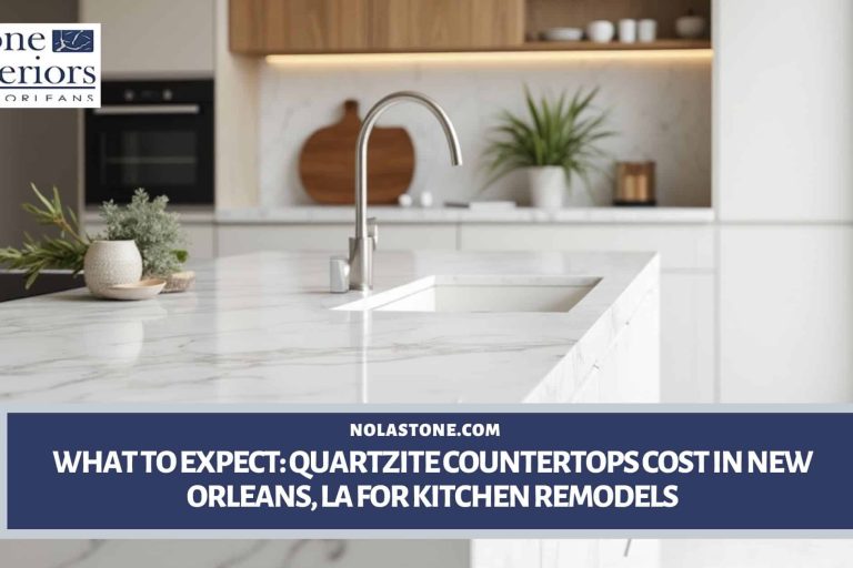 Quartzite countertops cost in New Orleans