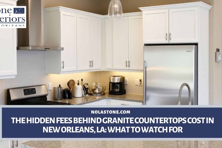 Granite countertops cost in New Orleans