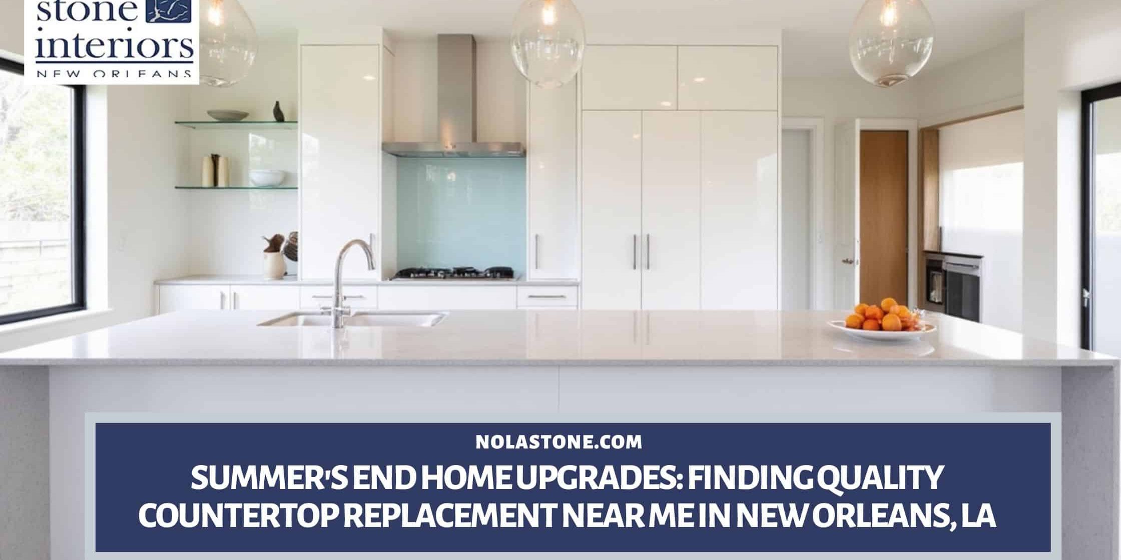 Countertop replacement near me in New Orleans