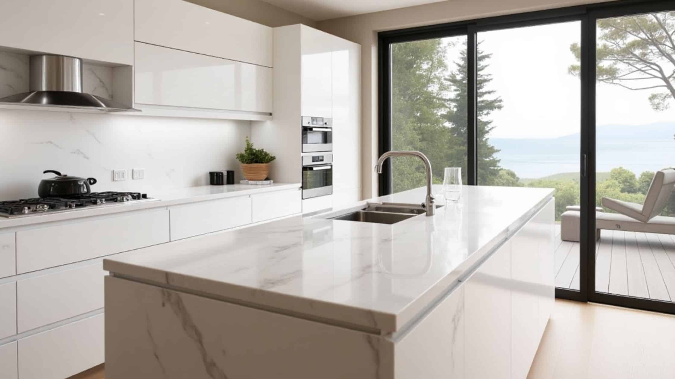 Cost of quartz countertops installed in New Orleans, LA