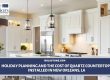 Cost of quartz countertops installed in New Orleans