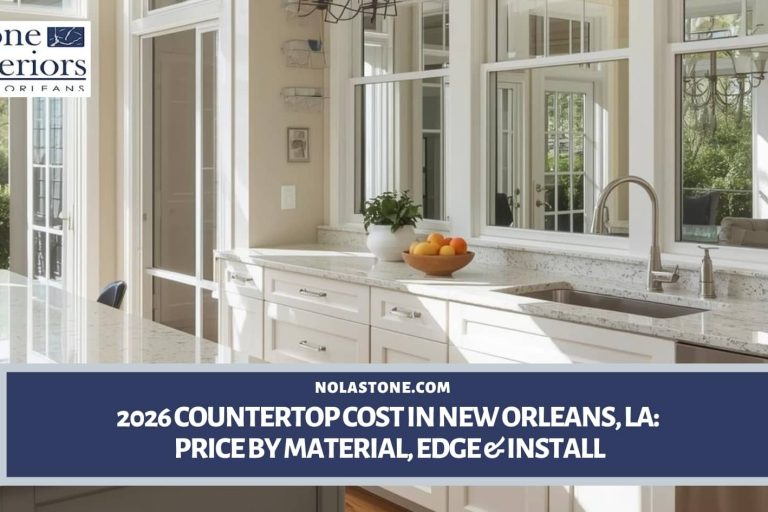 countertop cost 2026 New Orleans
