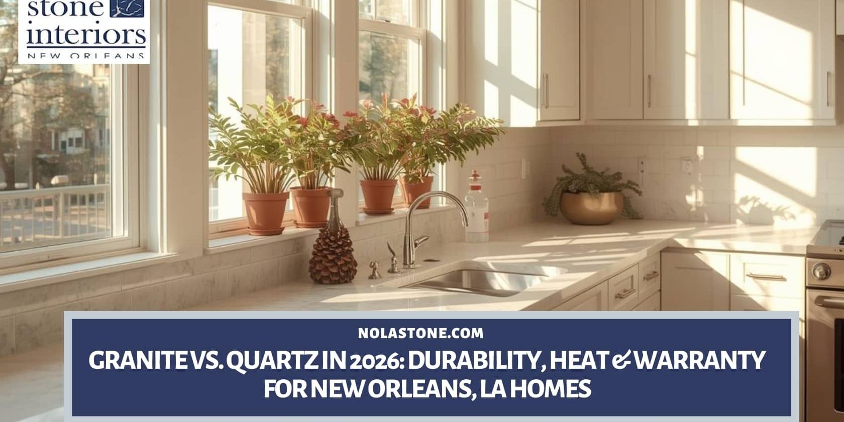granite vs quartz 2026 New Orleans