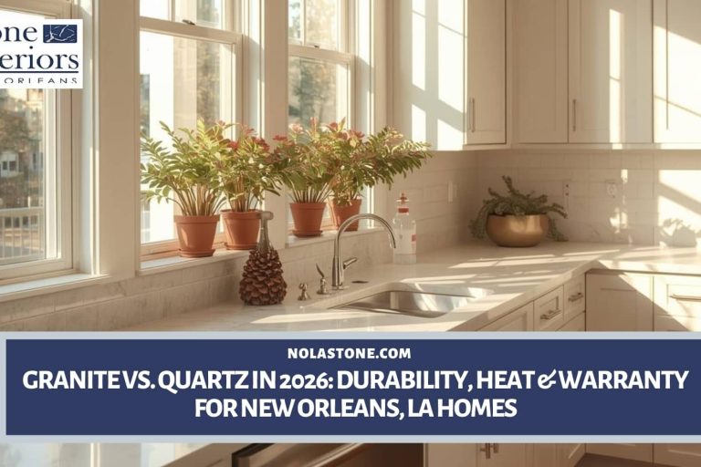 granite vs quartz 2026 New Orleans