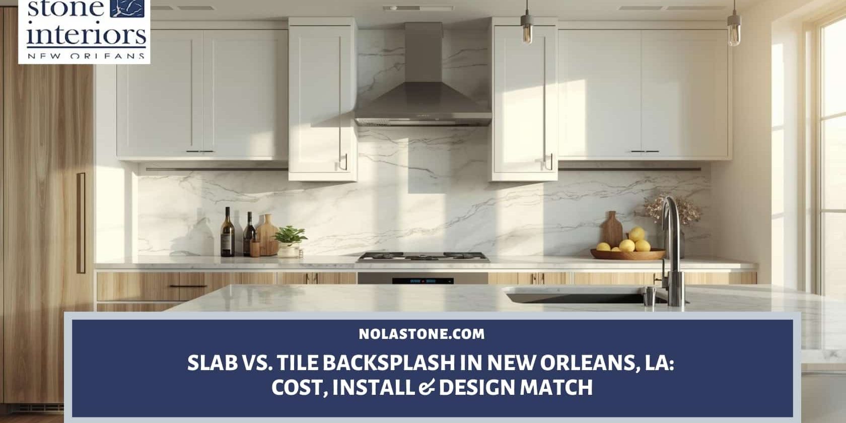 backsplash with countertops slab vs tile