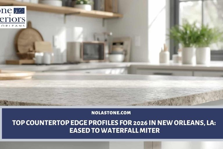 countertop edge profiles 2026 New Orleans