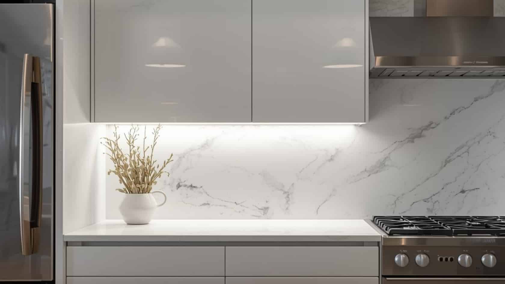 backsplash with countertops slab vs tile New Orleans, LA