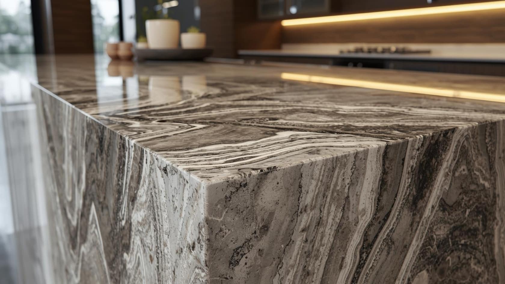 waterfall island ideas