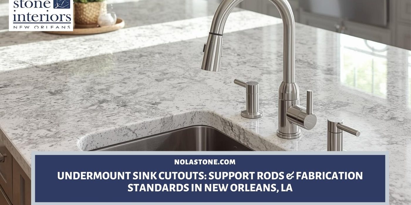 undermount sink cutout support