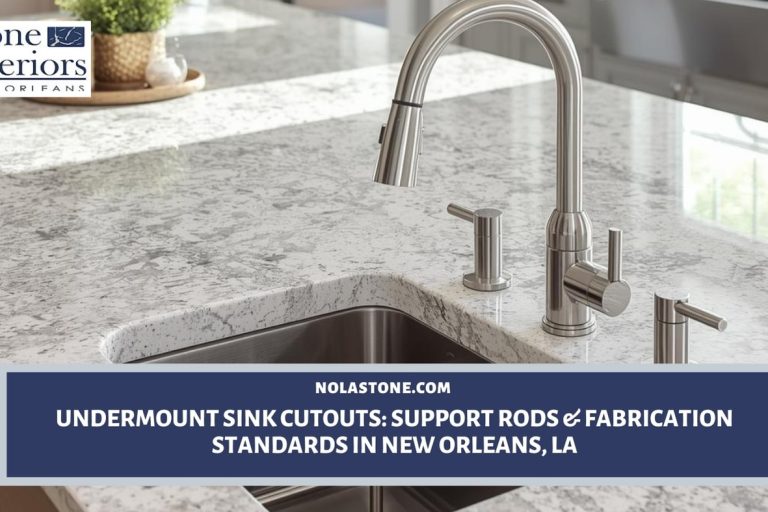 undermount sink cutout support