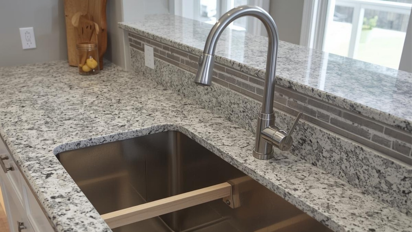 undermount sink cutout support